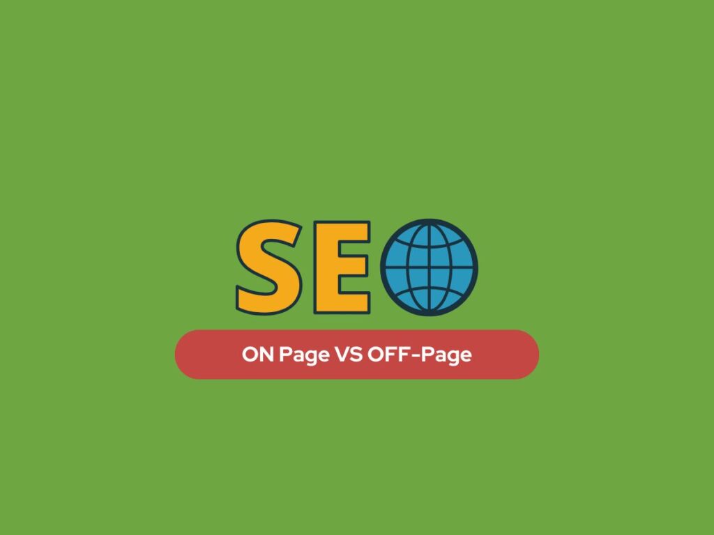 On-page VS Off-Page