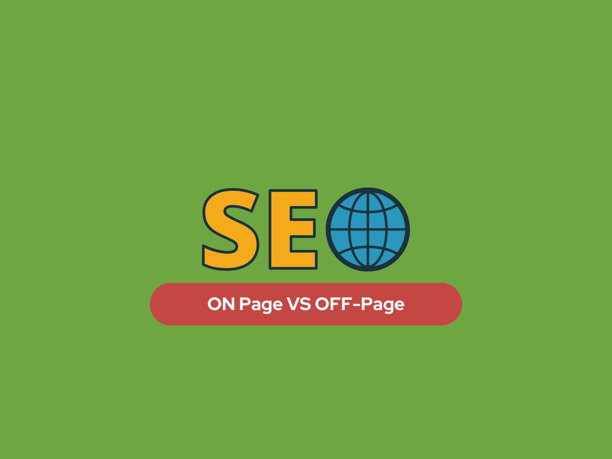 On-page VS Off-Page