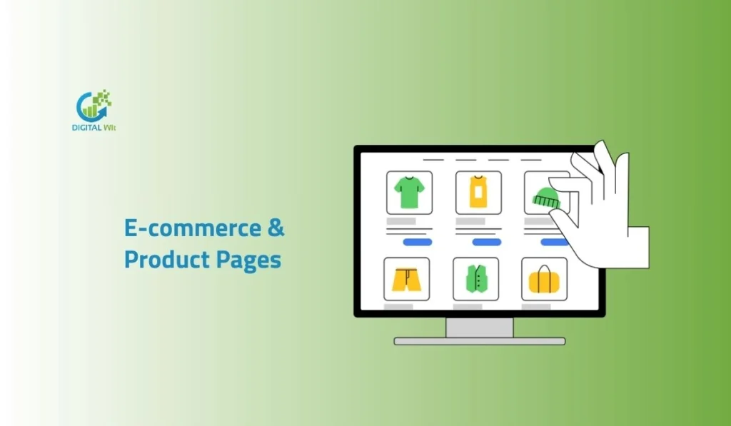 E-commerce & Product Pages