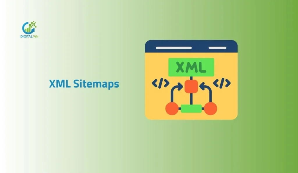 XML sitemap SEO diagram