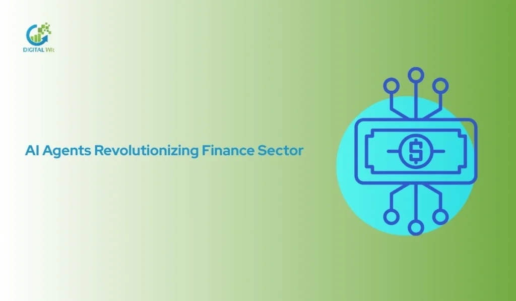 Digital banknote icon with circuit lines symbolizing the AI revolution in the modern financial services sector.
